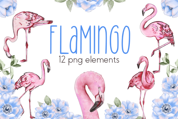 Flamingo Watercolor Clipart Png Exotic B: A Fresh Editorial Illustration for Content Publishers