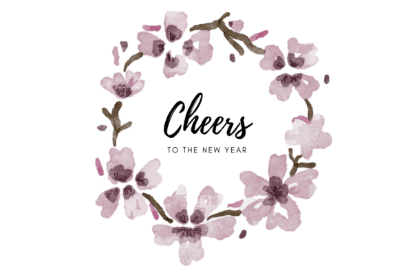 Floral Ring Watercolor: Premium Illustrations