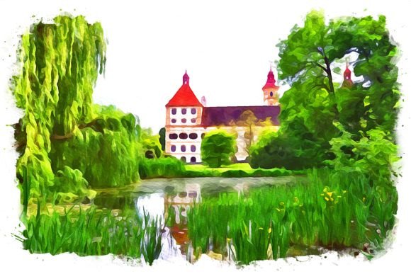 Graz Austria Exquisite Watercolor Illustrations