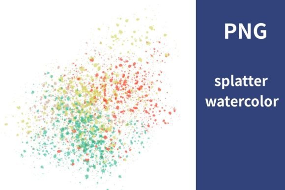 Splatter Watercolor Illustrations Review