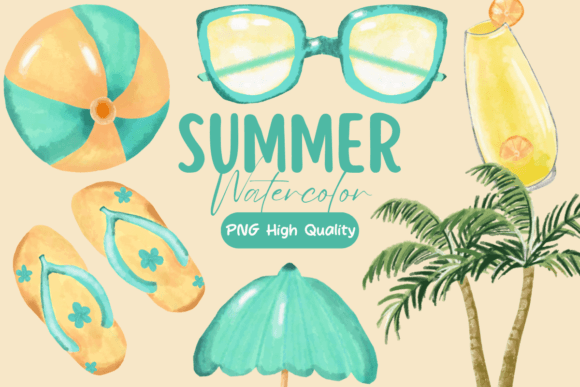 Summer Watercolor Pack: A Designer's Real-World Review